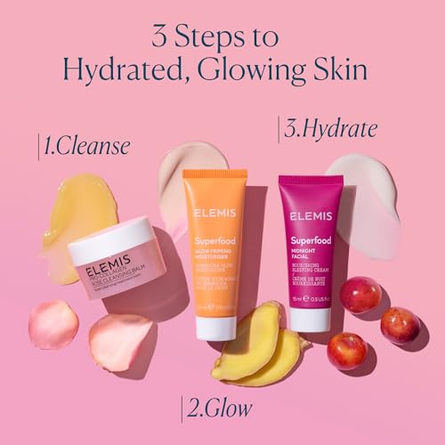 Image of ELEMIS Superfood Midnight Facial, Moisturizer Face Cream, Hydrating Face Moisturizer for Dry Skin, Overnight Facial Cream with Camu Camu