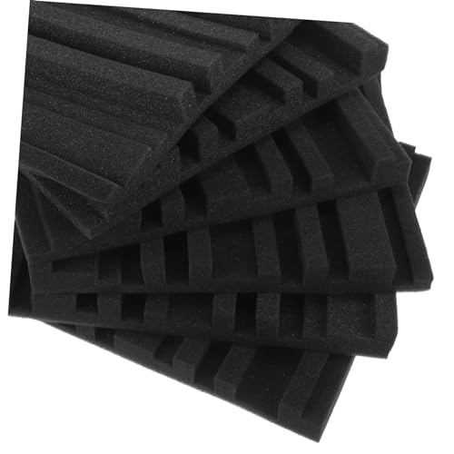 Toyvian 6pcs Paneles Acústicos para Tratamiento de Sonido Aislante de Alta Densidad para Estudio, Oficina y Teatro en Casa miniatura 3