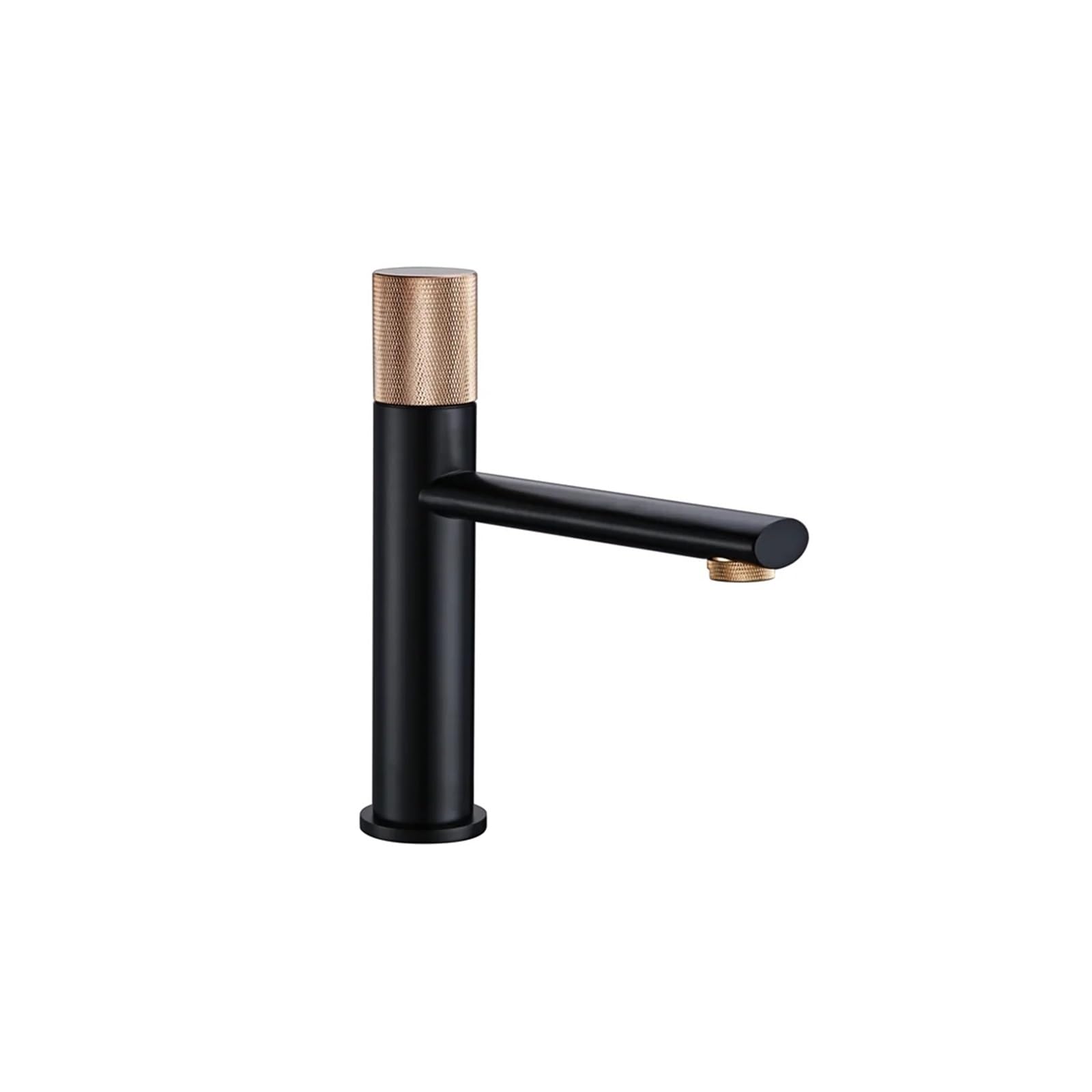ZQFHSX Kitchen Faucet,Kitchen Sink Faucets, Hot and Cold Water Countertop Faucet, Single Lever Hole Installation, Bathroom Sink, Rotating Knurled Knob, Designs