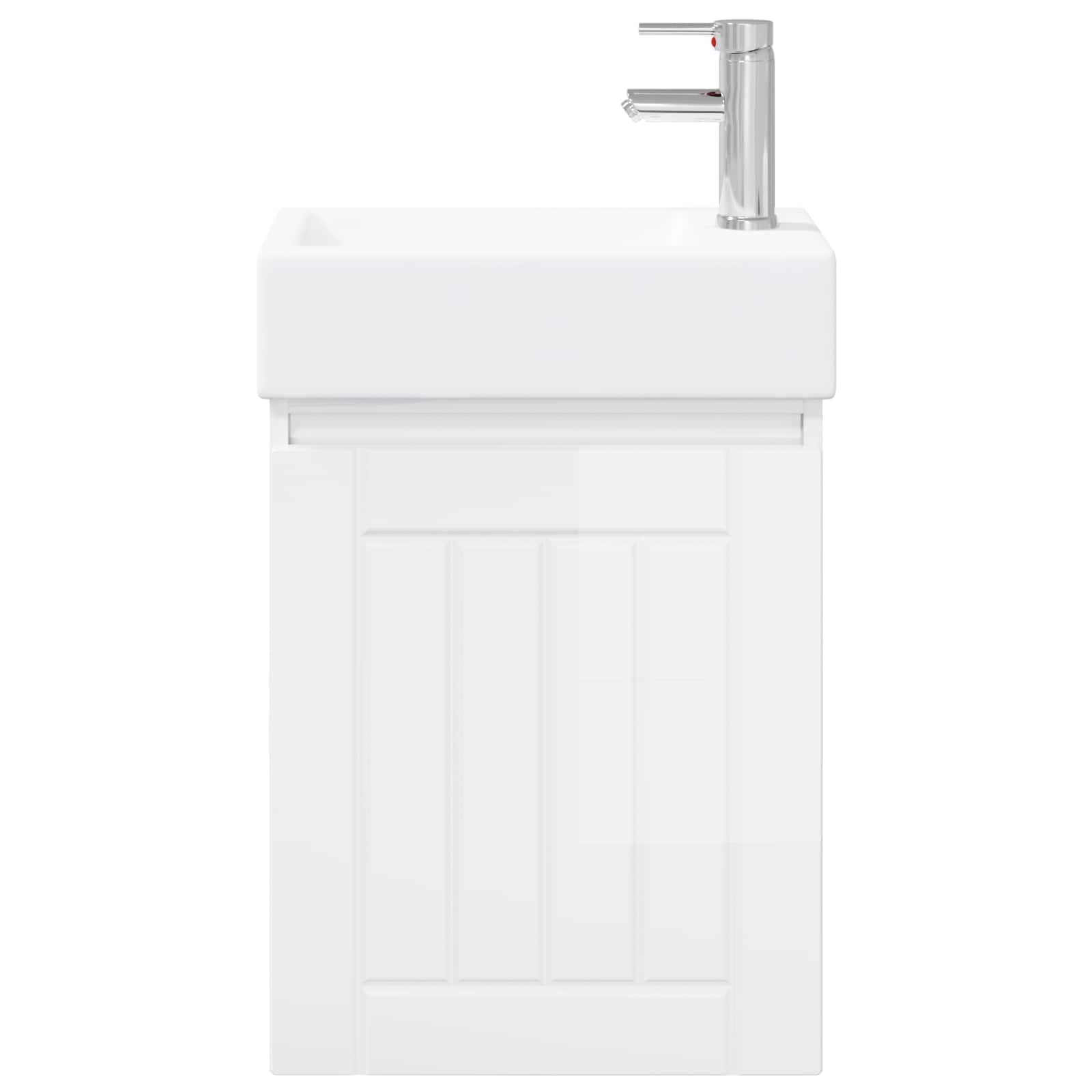 Módulo de baño con grifería Brillante, Tocadores de baño, 20.51 kg-889495
