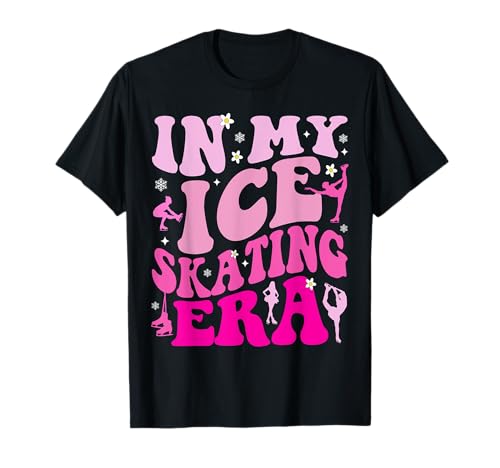 In My Ice Skating Era Skater Coach Figure Hockey Skate Camiseta