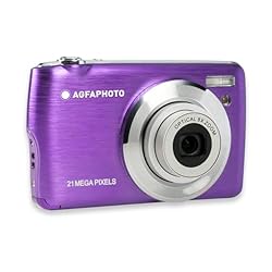 AGFA Photo Realishot DC8200 - Cámara Digital Compa...: SENSOR CMOS DE 18MP Y FULL HD - Captura fotos de alta resolución y videos Full HD 1080p, con una claridad y detalles mejorados, para imágenes fieles a los momentos que inmortalizas PANTALLA LCD DE 2,7” Y ZOOM ÓPTICO 8X - Gracias a la pantalla LCD de ...
