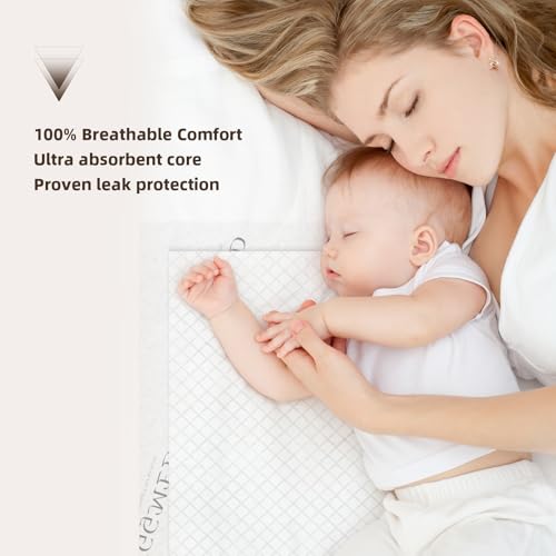Image of BIGGMED Heavy Duty Incontinence Underpads 36 inch x 30 inch 20 Count, Ultra Absorbent Disposable Bed Pads 110 Gram Tear-Resistant Chucks Pads for Adults, Kids, Elderly and Home Care