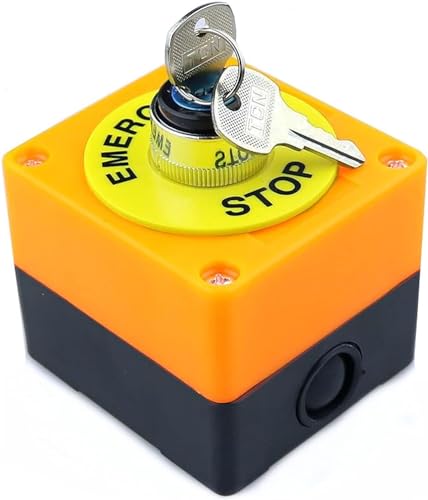 Interrupteur sélecteur rotatif LAY37 AC 380V 10A avec boîtier de commande de sécurité LAY7