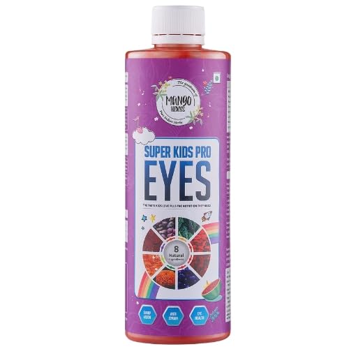 Super Kids Pro Eyes | Natural Eye Health Syrup for Kids (2-13yrs) | 8 Carotenoids for Vision Support | Raw Honey Sweetened | Improves Eyesight & Reduces Eye Strain | No Sugar, No Colours | 275ML (B0D66YFYZT) Amazon Price History, Amazon Price Tracker