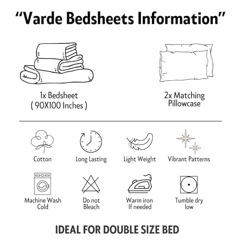 Image of Opulent Collection Double Bedsheet with 2 Pillow Cover | 100% Cotton Bedsheets for Double Bed | Handloom Bedsheet | Size 86x90 inches | King Size (90X102 Inches) (Medium Pink, King)