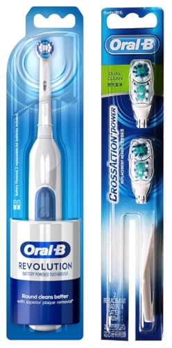 Oral B AA Battery Electric Toothbrush, IPX7, 2 Yr Warranty, Round...
