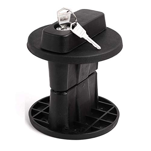 Kit de soporte de montaje de aceite de gasolina negro de combustible PM Pack de bloqueo de montaje para SXMA(10L) combustible de 2,5 galones (2 unidades)