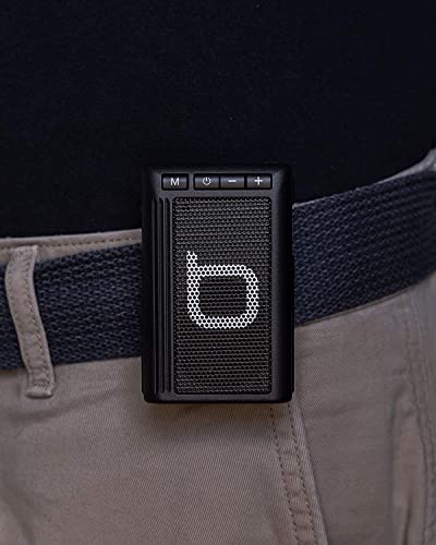 Bumpboxx Wireless Bluetooth Speaker | Tiphany Blue | Retro Pager Beeper | Outdoor Portable Bluetooth Speaker | MP3 Player | LED Flashlight | Waterproof Speaker | Weighs 3.2oz - Thumbnail 5