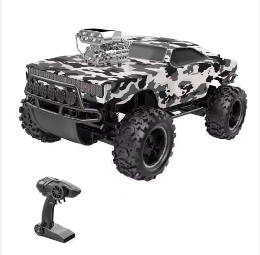 1:10 Scale RC Sand Monster Truck – High-Speed 2.4GHz Remote Control Big Wheel Off-Road Racing Car with Rechargeable Battery, All-Terrain Durable RC Truck Toy for Kids, Teens, and Adults-image-16