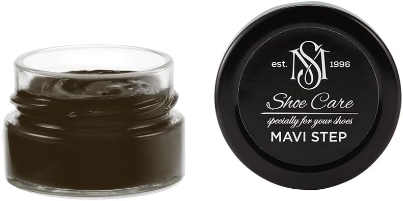 Suede & Nubuck Cream - NCS S 8505-Y20R Blackest Brown - Color Renovator & Suede Conditioner for Velvet Texture by MAVI STEP - 1.70 fl oz / 50 ml