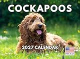 Cockapoo Calendar 2027 Monthly Wall Calender 12 Month