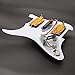 3Ply White Loaded Pickguard Pre-Wired HSH Pickguard Pickups Fits for Fender Strat Style