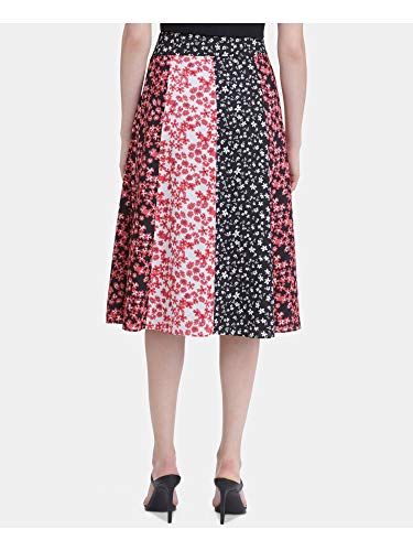 Calvin Klein Women's Angle Hem Printed Skirt2
