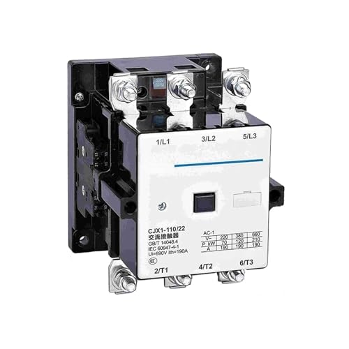Contacteur CA CJX1 résistant pour éviter les pannes de moteur 110V