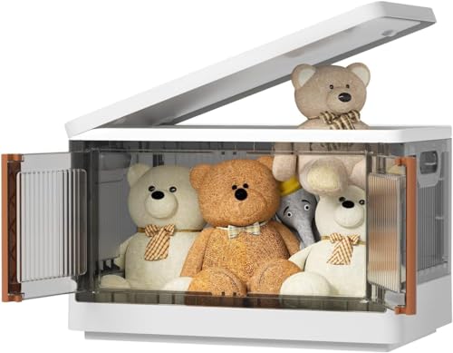 Image of Plastic Cupboard For Clothes Storage, Foldable Plastic Cupboard For Storage, Foldable Wardrobe For Kitchen Cupboard For Storage, Cupboard For Bedroom Living Room And Office (1)