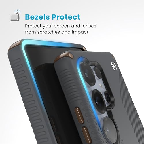 Image of Speck Samsung Galaxy S25 Ultra Case - Magnet Case, 13-Foot Drop Protection, No-Slip Grips - Samsung S25 Ultra Case Magsafe - Raised Bezel and Enhanced Buttons - Presidio 2 Grip(Pack of 1)