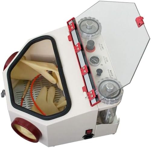 Dental Lab Sandblaster, Double Pen Fine Sandblaster for Material Restoration and Polishing Treatment