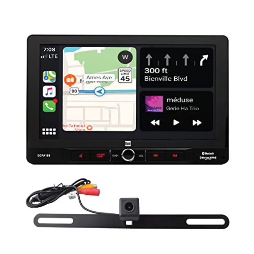 Dual Electronics Dcpa101 10.1-Inch Certified Apple Carplay Android Auto | Single Din Touchscreen Car Stereo Receiver | Backup Camera Included | Sirius Xm Ready | Built-In Bluetooth #TOP14