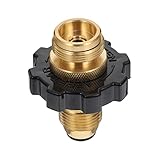 MOBUTOFU 1Pc Adaptador De Tanque De Gas Recarga De Gas Convertidor Adaptador De Presión Suministros Aire Libre Convertidor De Gas Conector De Tanque De Gas Tapa De Estufa De Camping