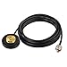 Bingfu Vehicle Mobile Ham Radio Antenna Dual Band VHF UHF 136-174MHz 400-470MHz NMO Mount Magnetic Base Low Profile Antenna PL259 Male Connector for Car Truck Amateur/Marine VHF Radio