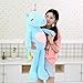 HAOQIANG Bambola Bambola Peluche Cuscino Bambola 85 cm Blu
