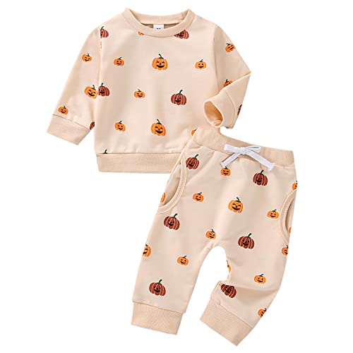 Ensemble t-shirt manches longues bébé en tissu doux de qualité pour nouveau-né