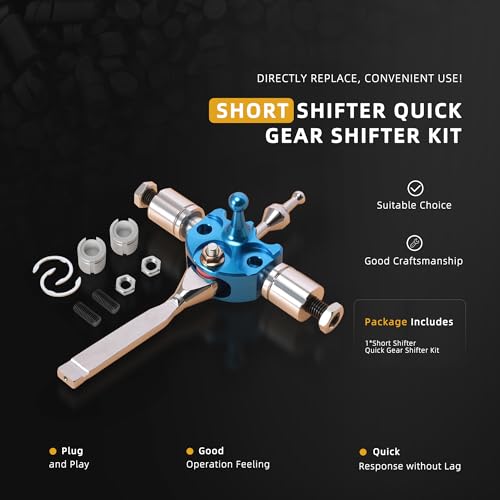 Short Shifter Quick Shift Kit, Fits Porsche 911 996 Turbo AWD / 997 1998-2009, for Boxster/Boxster S 986 1997-2004, for Cayman 987 1997-2007 - Image 5