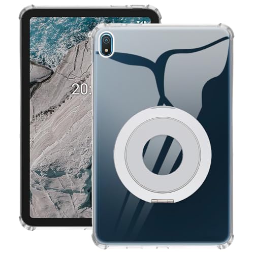Protection Nokia T20 10.4 2021 transparente luxe avec poignée rétractable