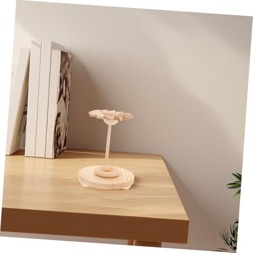 Difusor aromático eléctrico de madera Happyyami lotus miniatura 4