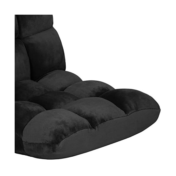 Best Choice Products Folding Adjustable Memory Foam Floor Sofa Chair - Image 4