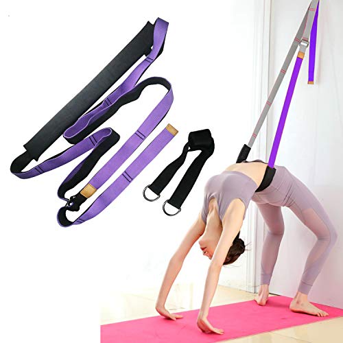 Yoga Waist Back Fitness Stretching Strap -Stretcher For Dance Back Bend Training, Waist