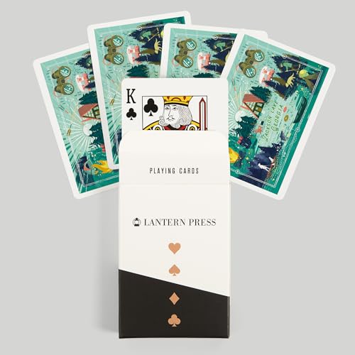 Naipes Poker Jackson Lake Georgia 52 Cartas miniatura 6