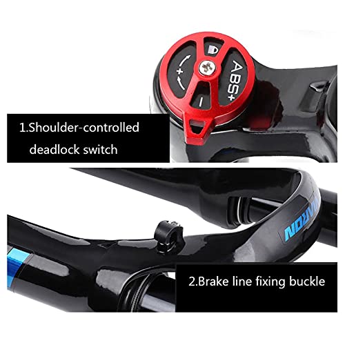 Fourche de suspension vélo pour explorer les sentiers en forêt