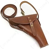  Epic Militaria Réplique WW2 Britannique Étui Webley En Cuir Marron Foncé