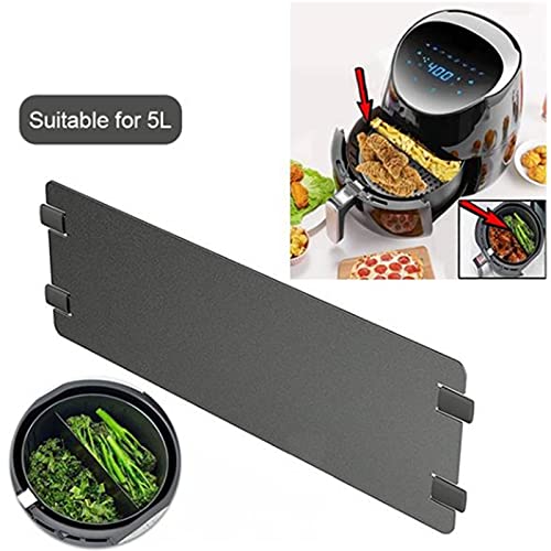Plateau De Séparation Pour Friteuse à Air - 17,5x17,5cm Ou 21x21cm - Anti-Adhésif, Grillage & Cuisson Vapeur - 4