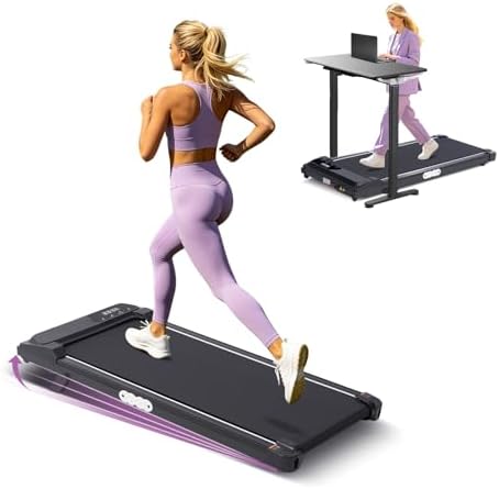 Portable Treadmill for Home Small, Walking Pad Treadmill with Incline, Compact Under the Desk Treadmills for Small Spaces, Electric Small Treadmills for Exercising, 3.0HP, 0.6-7.6MPH, 350LBS