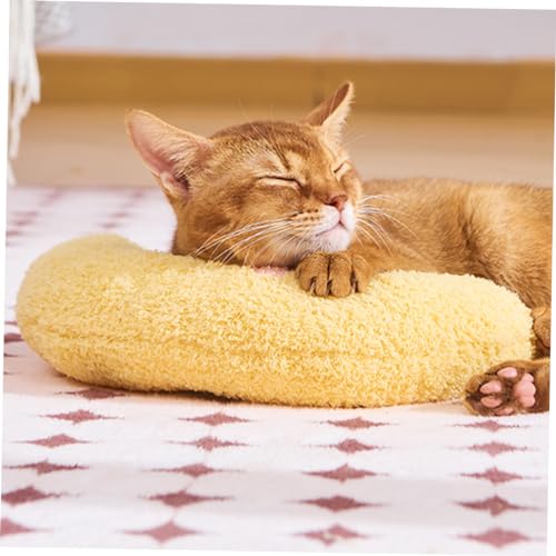 Almohada para gatos pequeña cojín lavable para cuello de gatitos 6