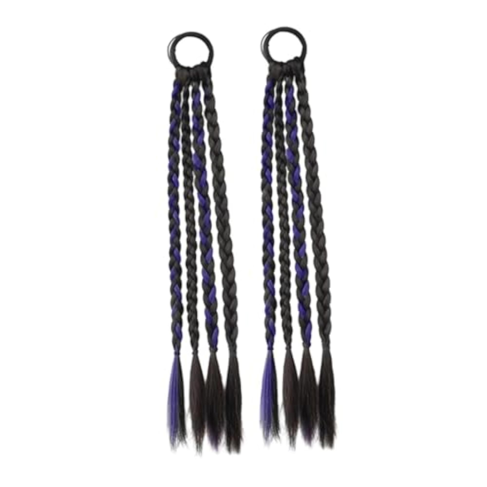 2x Braids Extensions Hair Extensions for Holiday Stage Performance