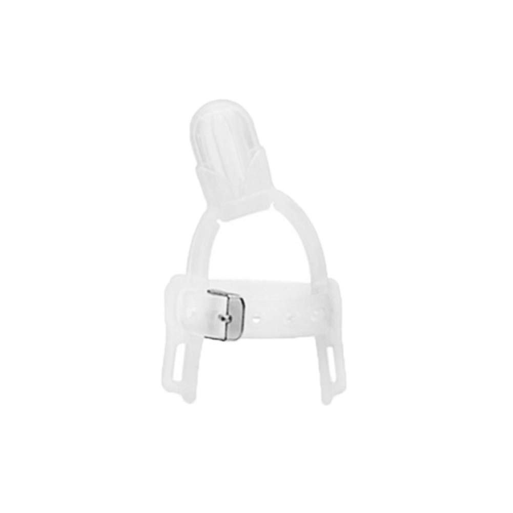 Kids Finger Protector, Silicone Adjustable Thumb Sucking Finger Protector Biting Teether Baby Thumb Sucking Stopper (Transparent)