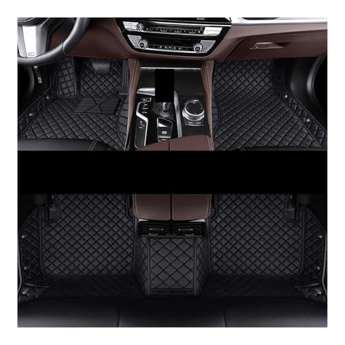 Tapis de sol voiture haut de gamme noir pour une finition sobre