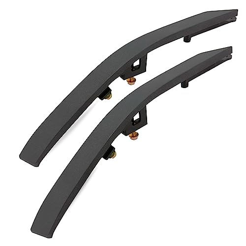 BluMak3D Trail Sight Deletes for Ford Bronco & Raptor (2021-2024) – Black UV-Resistant Coating, No-Drill Install, OEM Fit, Durable Nylon, Includes Hardware, Not for Bronco Sport, 2 Pc