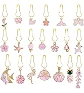 BEEFLYING 16 Stück Pilz Stitch Marker - Häkel- Und Strickmarkierungen Aus Legierung