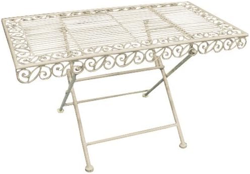 Old Rectory Outdoor Garden Coffee Table (Material: Steel, Style: French; Traditional)