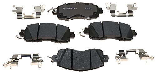 ACDelco Gold 17D1650CH (19310520) Ceramic Front Disc Brake Pad Set