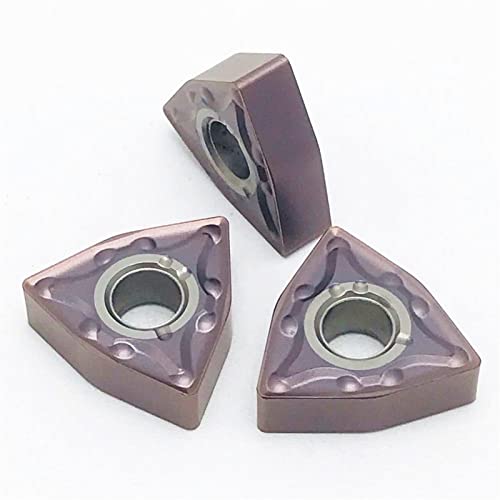 10 piezas carburo herramienta torneado externo WNMG080408 miniatura 3