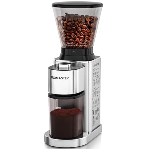 Aromaster Burr Coffee Grinder with...