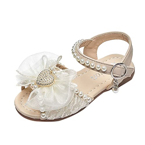 Girls Sandals Kids Open Toe Ankle Strap Dress Shoes Wedding Party For Toddler Kids Princess Shoes Pool Slides for Kids