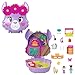 Produktbild Polly Pocket Camp Abenteuer - Lama Schatulle Spielset mit 2 Puppen, 5 Spielelementen, 13 Accessoires, Zelt, Bühne, Limonadenstand, Handgelenkband, für Kinder ab 4 Jahren, HKV33