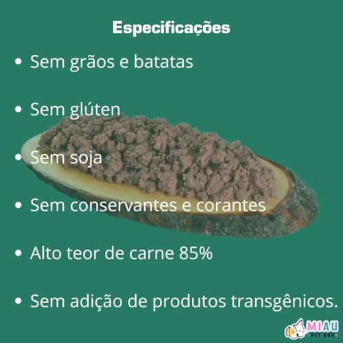 ALIMENTO ÚMIDO DE CARNE CARPA E CENOURA NEGRA - CARNILOVE POUCH 300G